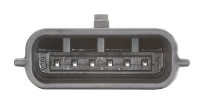 HELLA Mass Air Flow Sensor - 6-pin connector - Pipe-neck 8ET009142-131
