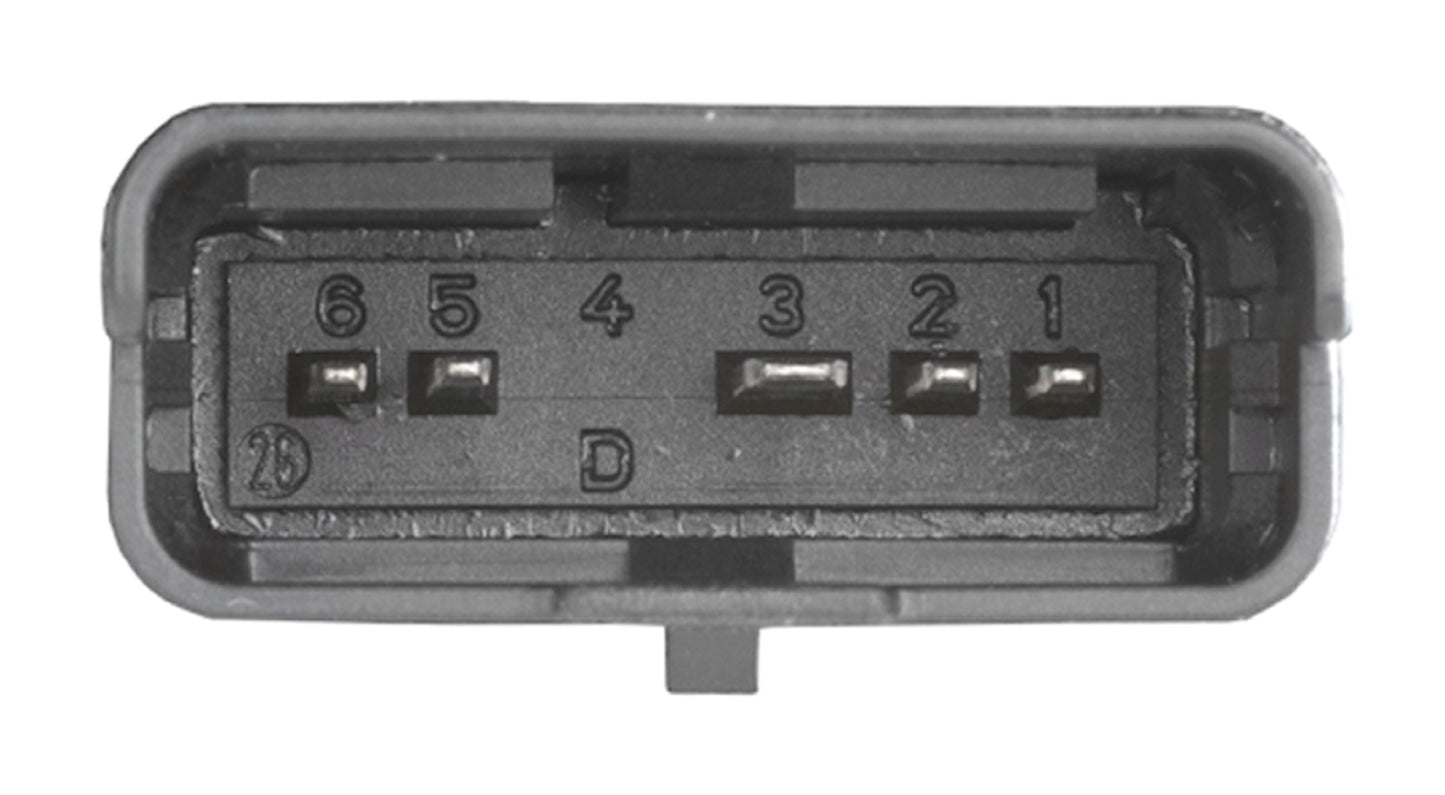 HELLA Mass Air Flow Sensor - 5-pin connector - Bolted 8ET009142-321
