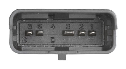 HELLA Mass Air Flow Sensor - 5-pin connector - Bolted 8ET009142-321
