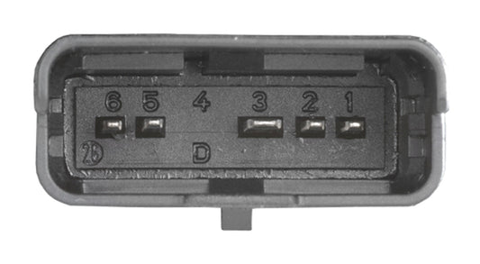 HELLA Mass Air Flow Sensor - 5-pin connector - Bolted 8ET009142-321