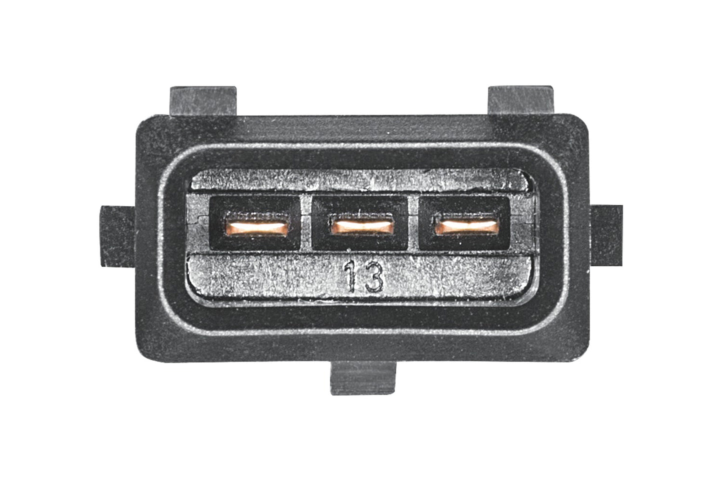 HELLA Mass Air Flow Sensor - 3-pin connector - Pipe-neck 8ET009142-341