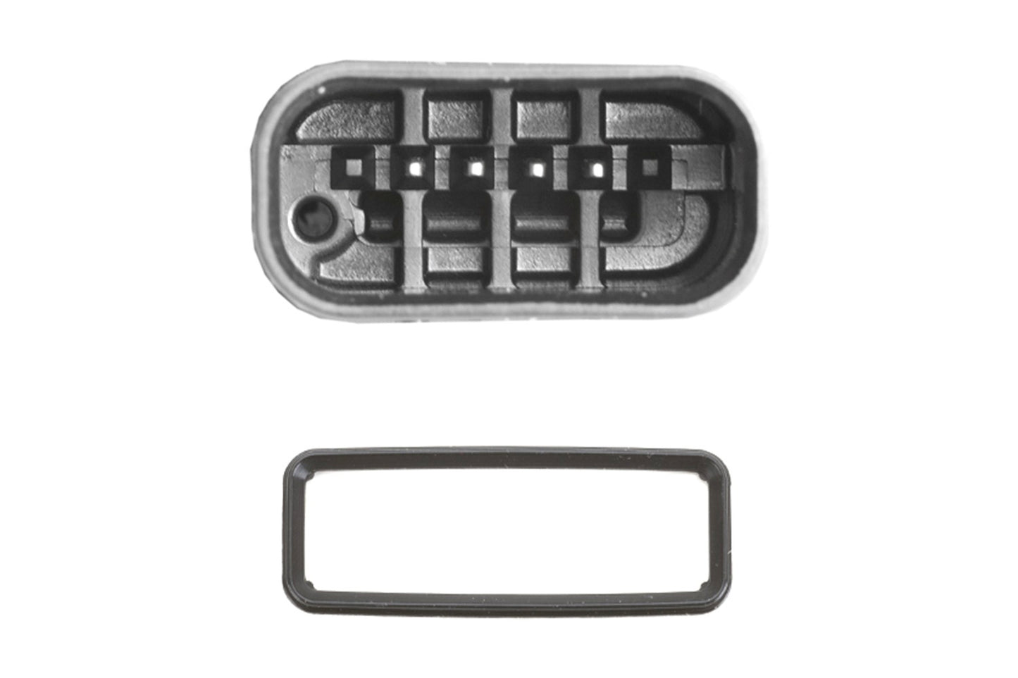 HELLA Mass Air Flow Sensor - 4-pin connector - Bolted 8ET009142-581