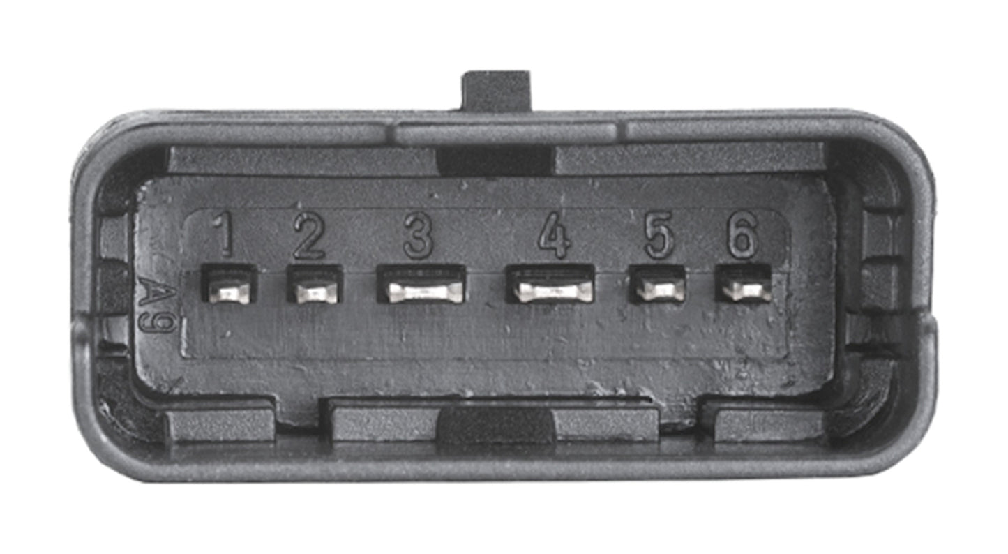 HELLA Mass Air Flow Sensor - 6-pin connector - Bolted 8ET009142-651