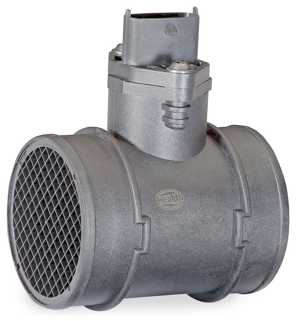 HELLA Mass Air Flow Sensor - 5-pin connector - Pipe-neck 8ET009142-671