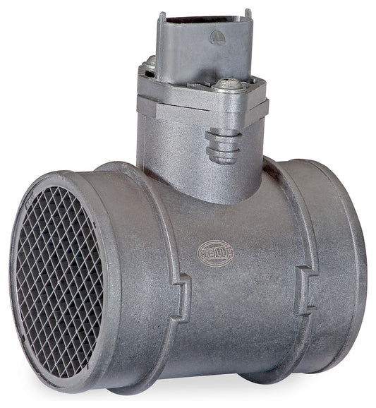 HELLA Mass Air Flow Sensor - 5-pin connector - Pipe-neck 8ET009142-671