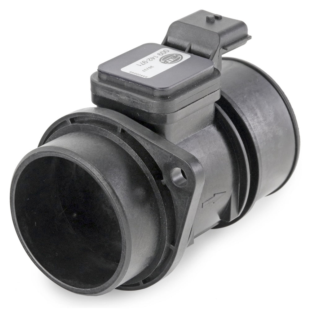 HELLA Mass Air Flow Sensor - 6-pin connector - Bolted 8ET009142-971