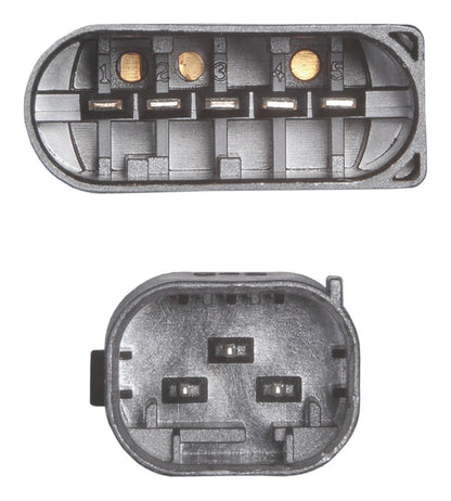 HELLA Mass Air Flow Sensor - 5-pin connector - Pipe-neck 8ET009149-421