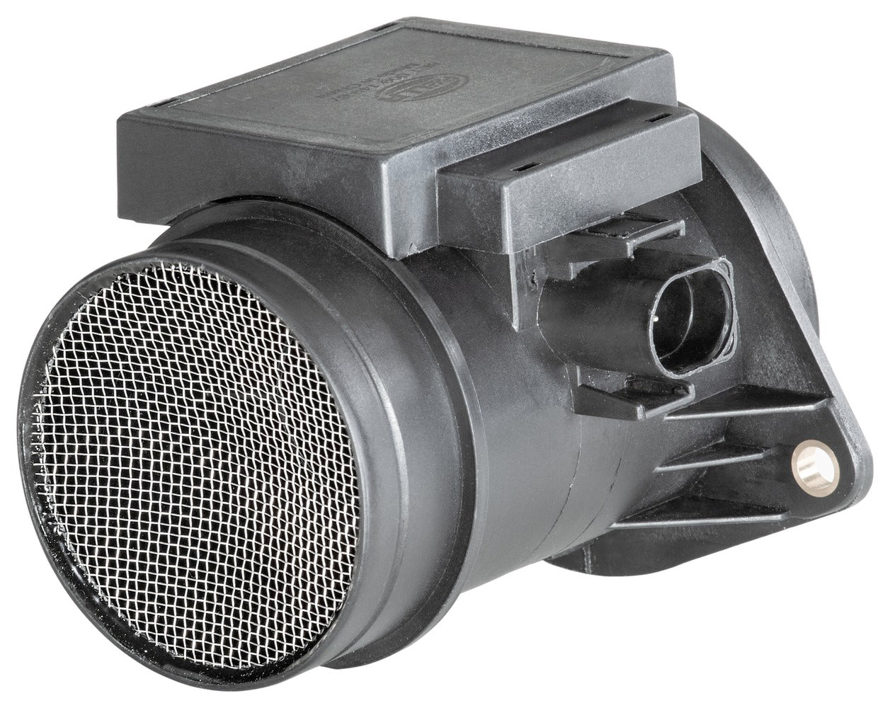 HELLA Mass Air Flow Sensor - 6-pin connector - Pipe-neck 8ET009149-671