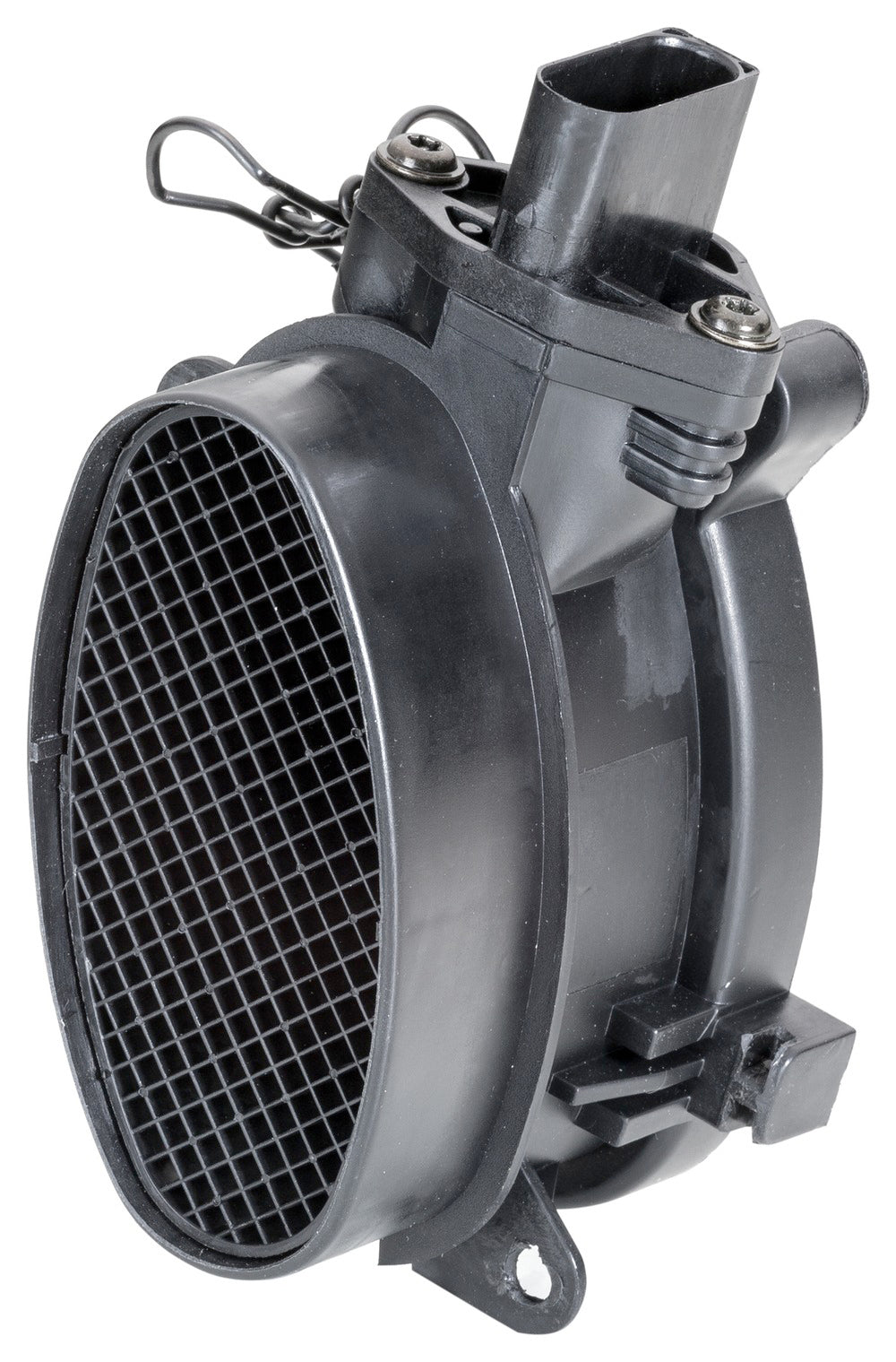HELLA Mass Air Flow Sensor - oval - 5-pin connector - Bolted 8ET358095-021