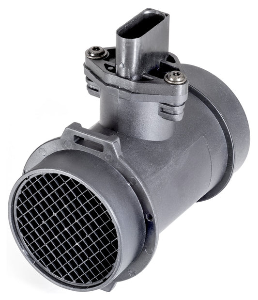 HELLA Mass Air Flow Sensor - 5-pin connector - Pipe-neck 8ET358095-041