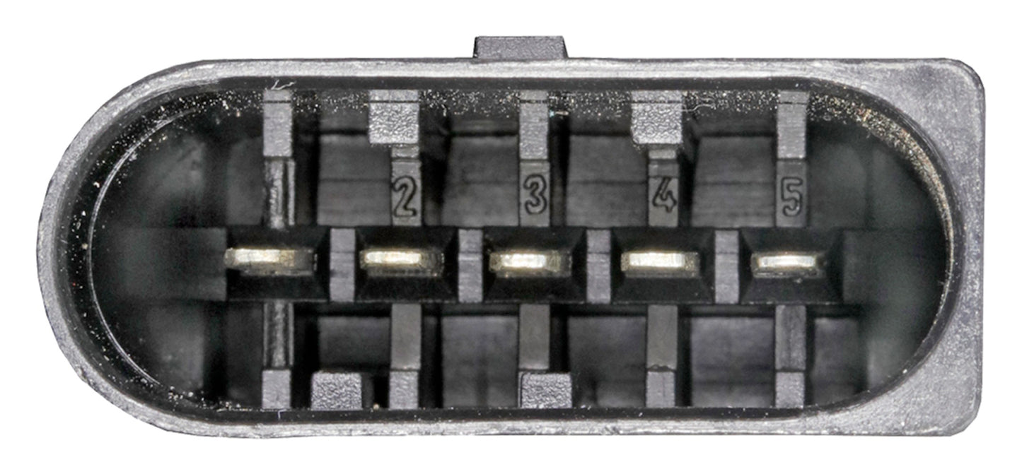 HELLA Mass Air Flow Sensor - 5-pin connector - Pipe-neck 8ET358095-051