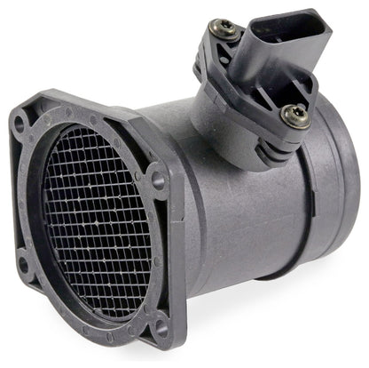 HELLA Mass Air Flow Sensor - 5-pin connector - Pipe-neck 8ET358095-051