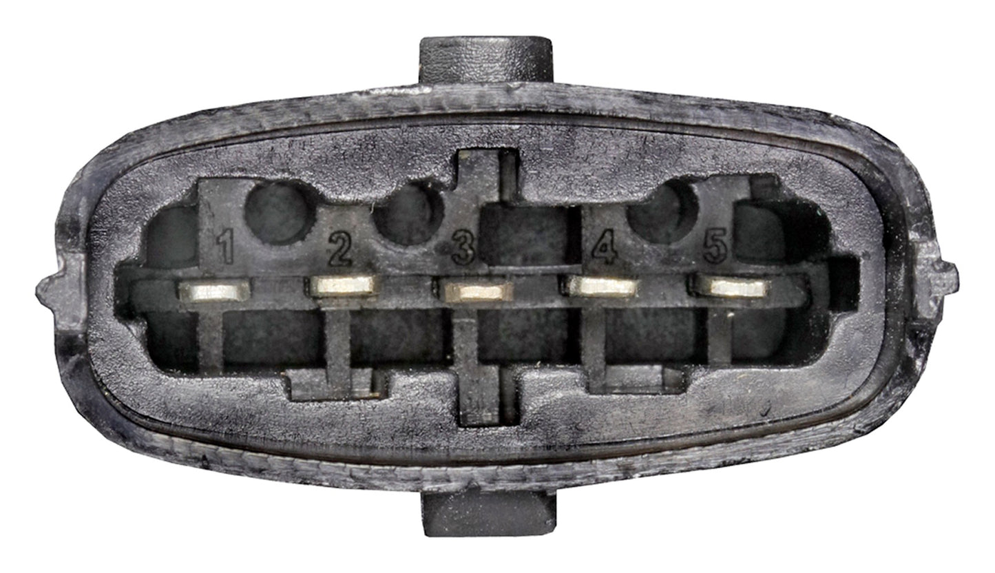 HELLA Mass Air Flow Sensor - 5-pin connector - Pipe-neck 8ET358095-071