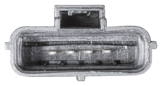 HELLA Mass Air Flow Sensor - 4-pin connector - Pipe-neck 8ET358095-081