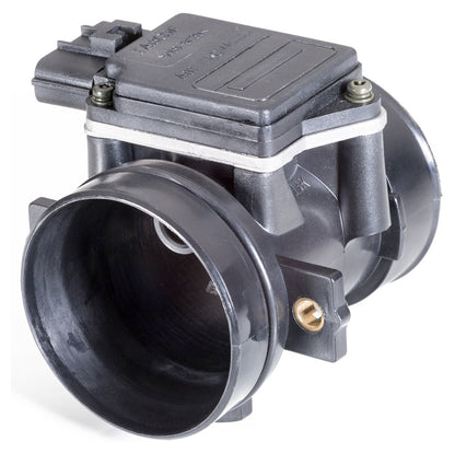 HELLA Mass Air Flow Sensor - 4-pin connector - Pipe-neck 8ET358095-081
