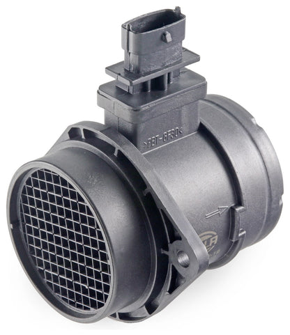 HELLA Mass Air Flow Sensor - 4-pin connector - Pipe-neck 8ET358095-191