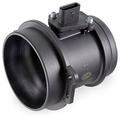 HELLA Mass Air Flow Sensor - 5-pin connector - Pipe-neck 8ET358095-381
