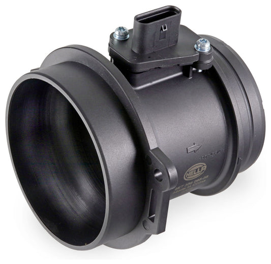 HELLA Mass Air Flow Sensor - 5-pin connector - Pipe-neck 8ET358095-381