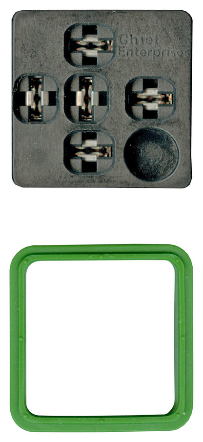 HELLA Plug - 5-pin connector - Plug: B1 8JD745801-001