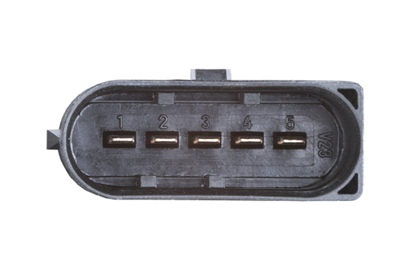 HELLA Mass Air Flow Sensor - 5-pin connector - Bolted 8ET009142-351