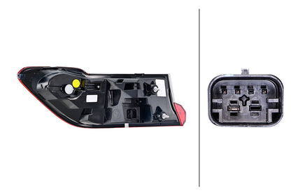 HELLA Rearlight - LED - Outer section - right - for e.g. BMW 3 (G20, G80, G28) 2SD013173-521