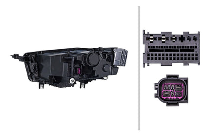 LED-Headlight - right - for e.g. SEAT ATECA (KH7, KHP)