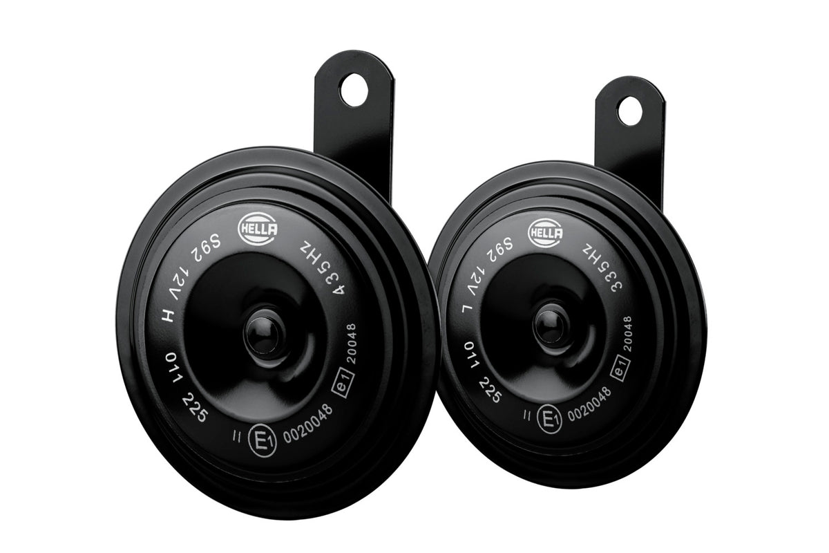 HELLA Signal Horn - HELLA ESSENTIAL HORN S92 SET - 12V - 113dB(A) - High Tone/Low Tone 3AM011225-871