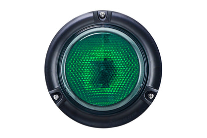 HELLA VALUEFIT LED-Strobe-type Beacon - Slim - 12/24V - Green 2XD357980-101