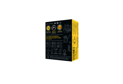 HELLA Signal Horn - HELLA ESSENTIAL HORN S70 - 12V - 108dB(A) - High Tone - Quantity:  3AL012588-061