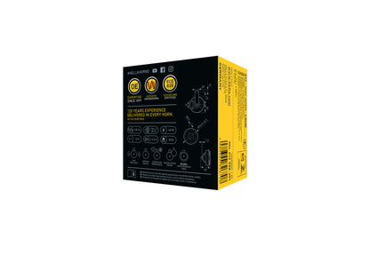 HELLA Signal Horn - HELLA ESSENTIAL HORN S77 - 12V - 110dB(A) - High Tone - Quantity:  3AL012588-351