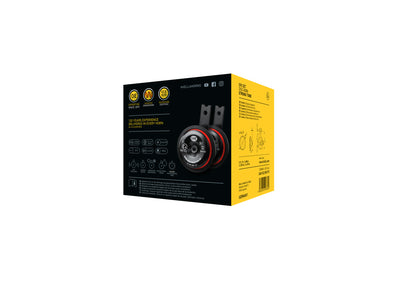 HELLA Signal Horn - HELLA STYLE HORN S90 SET - 12V - 111dB(A) - High Tone/Low Tone - Q 3AM922000-971