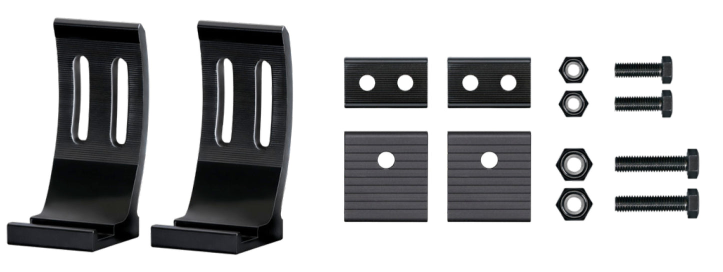 HELLA Holder Set, additional headlight - Black Magic Tough Double row Lightbar 8HG358176-381