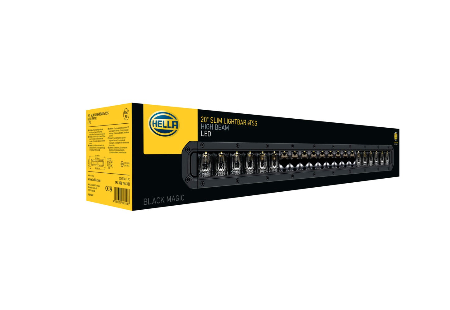 HELLA LED-Spotlight - Black Magic Tough Lightbar 20" - 12/24V - 3910lm 1FJ358196-301