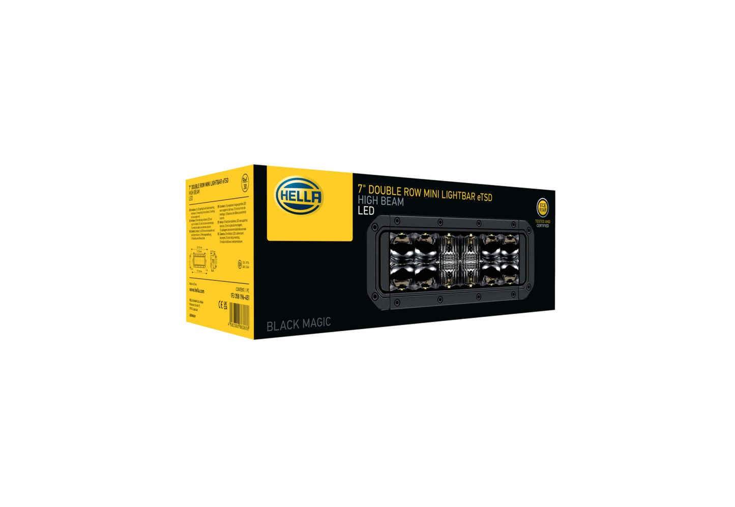 HELLA LED-Spotlight - Black Magic Tough Mini Lightbar 7" - 12/24V - 2100lm 1FJ358196-451