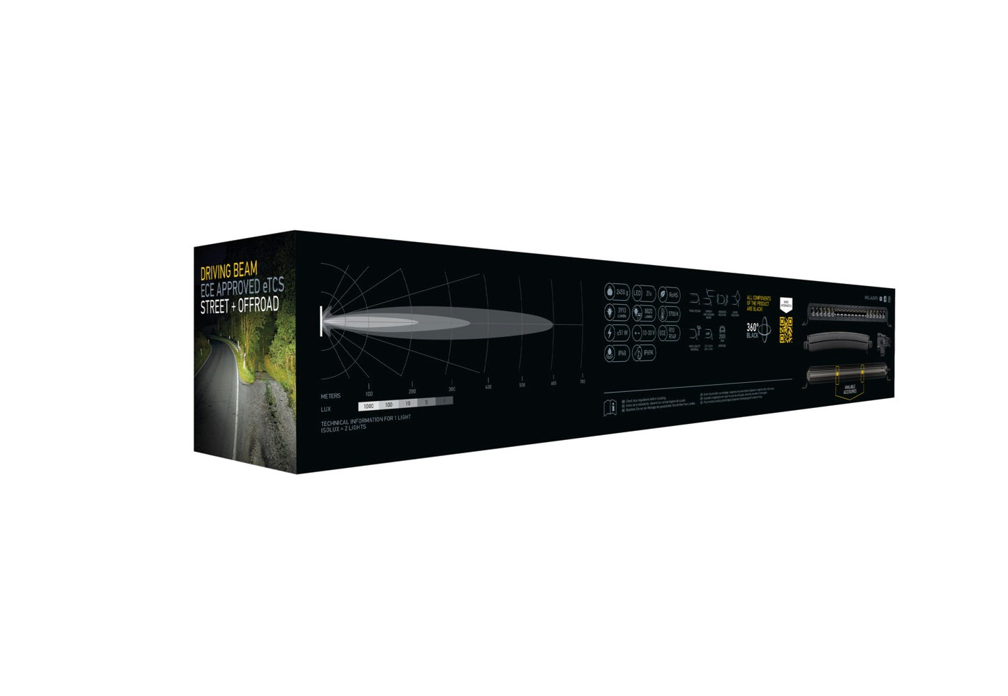 HELLA LED-Spotlight - Black Magic Tough Lightbar 20" - 12/24V - 3910lm 1FJ358196-501