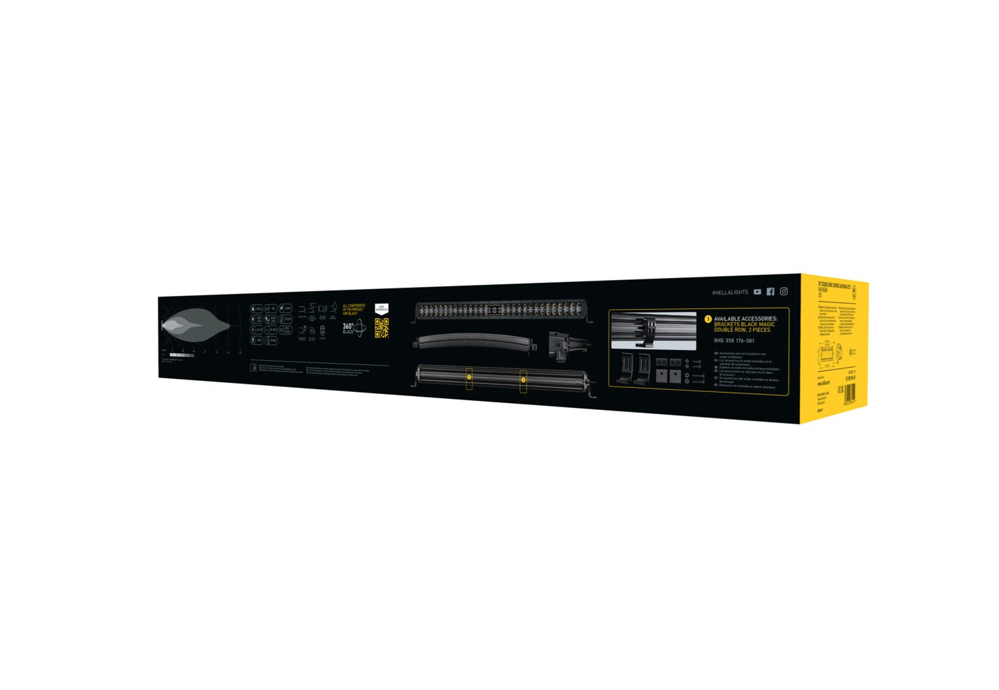 HELLA LED-Spotlight - Black Magic Tough Lightbar 30" - 12/24V - 7900lm 1FJ358196-611