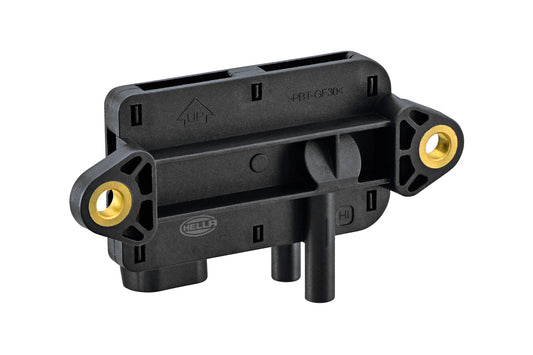 HELLA Sensor, exhaust pressure - 3-pin connector - Bolted 6PP009409-681
