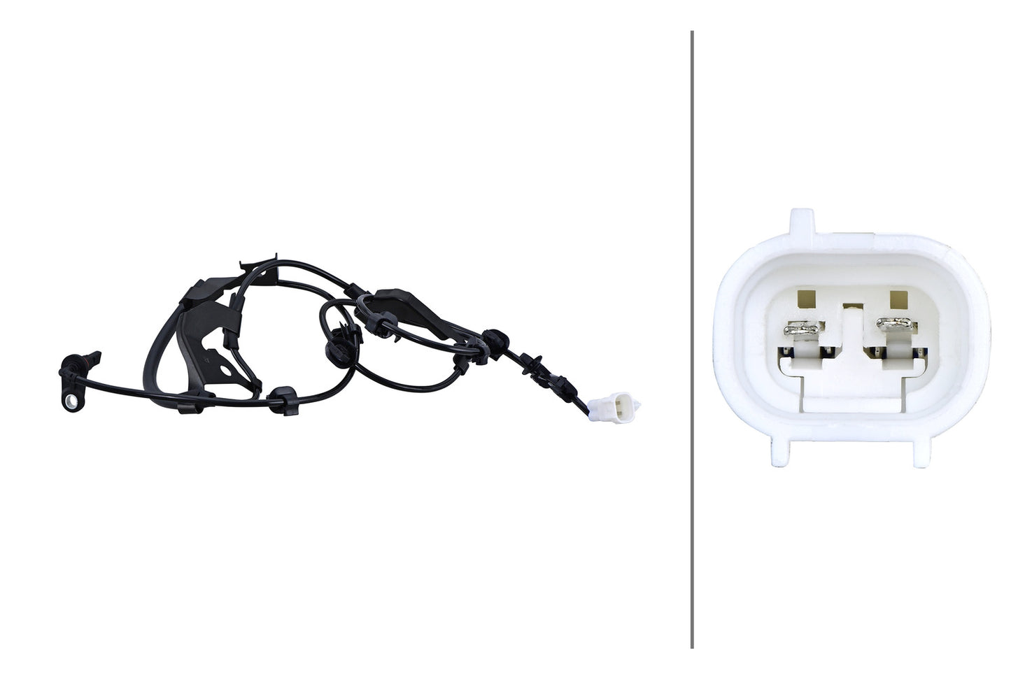 HELLA Sensor, wheel speed - 2-pin connector 6PU230048-711
