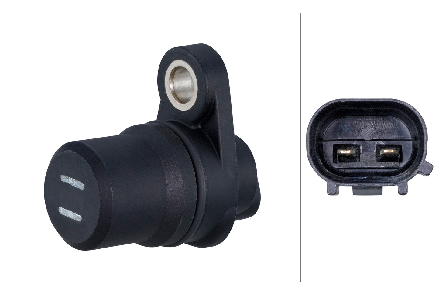 HELLA Sensor, wheel speed - 2-pin connector - Bolted 6PU230048-821