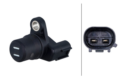 HELLA Sensor, wheel speed - 2-pin connector - Bolted 6PU230048-831