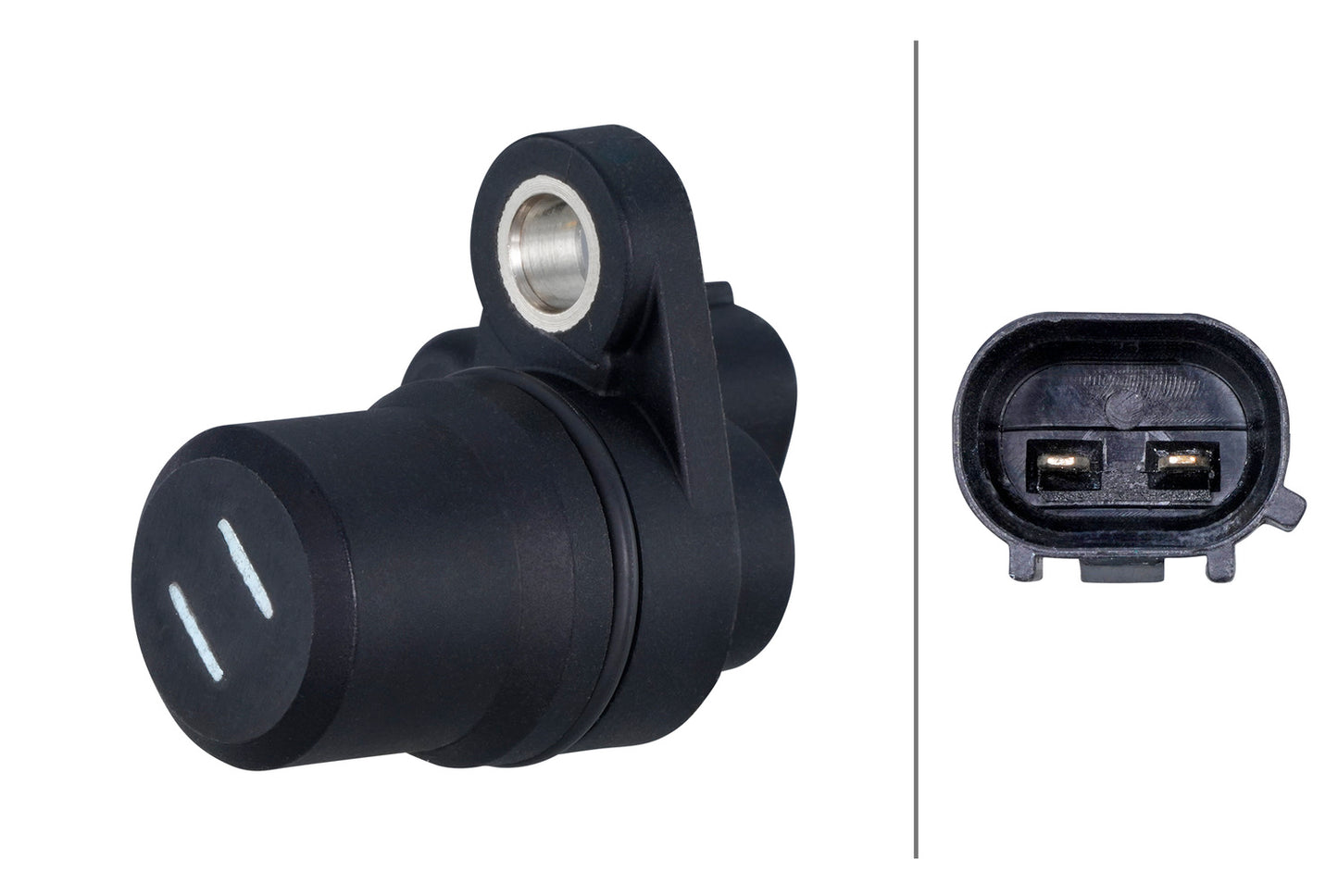 HELLA Sensor, wheel speed - 2-pin connector - Rear Axle 6PU230048-841