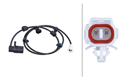 HELLA Sensor, wheel speed - 2-pin connector - Bolted 6PU230048-991