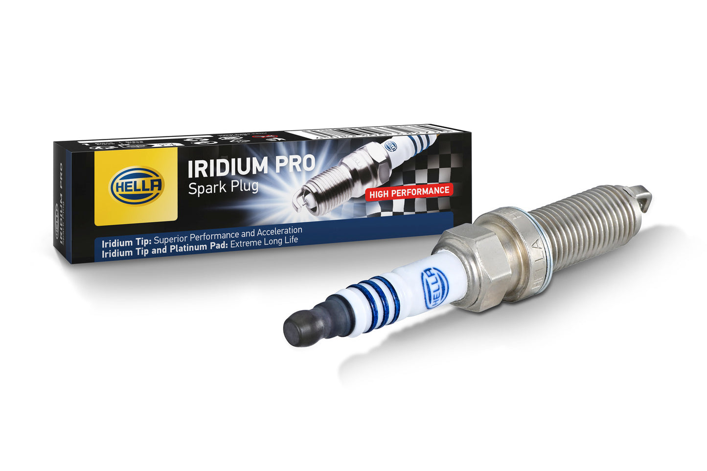HELLA Spark Plug - Iridium Pro INF9RC-7P - Spanner Size: 14 8EH188706-851