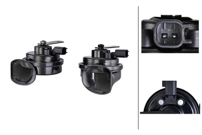 HELLA Signal Horn - HELLA OE-CONNECT HORN TE26 SET - 12V - 110dB(A) - Low Tone/High To 3FH012010-191