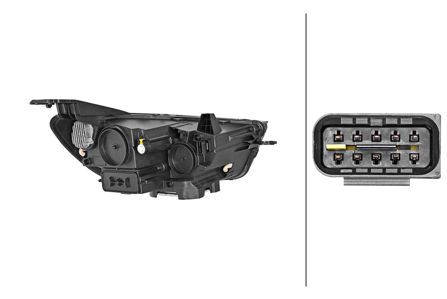 HELLA LED-Headlight - left - for e.g. OPEL GRANDLAND / GRANDLAND X (A18, P1UO) 1EX354862-071
