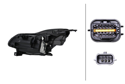 HELLA LED-Headlight - right - for e.g. RENAULT CAPTUR II 1EX013930-621