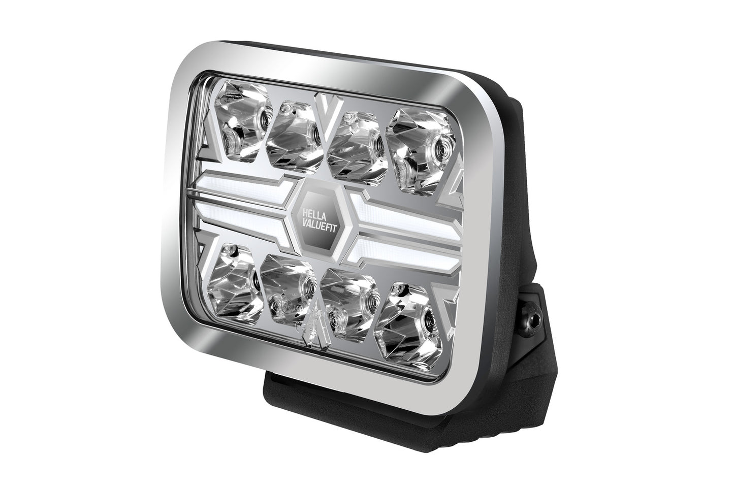 HELLA VALUEFIT LED-Spotlight - Blade Chrome RE 9" - 12/24V - white/yellow (amber) - 2600lm 1FJ357199-081