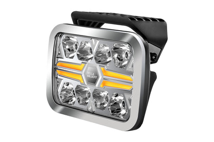 HELLA VALUEFIT LED-Spotlight - Blade Chrome RE 9" - 12/24V - white/yellow (amber) - 2600lm 1FJ357199-091