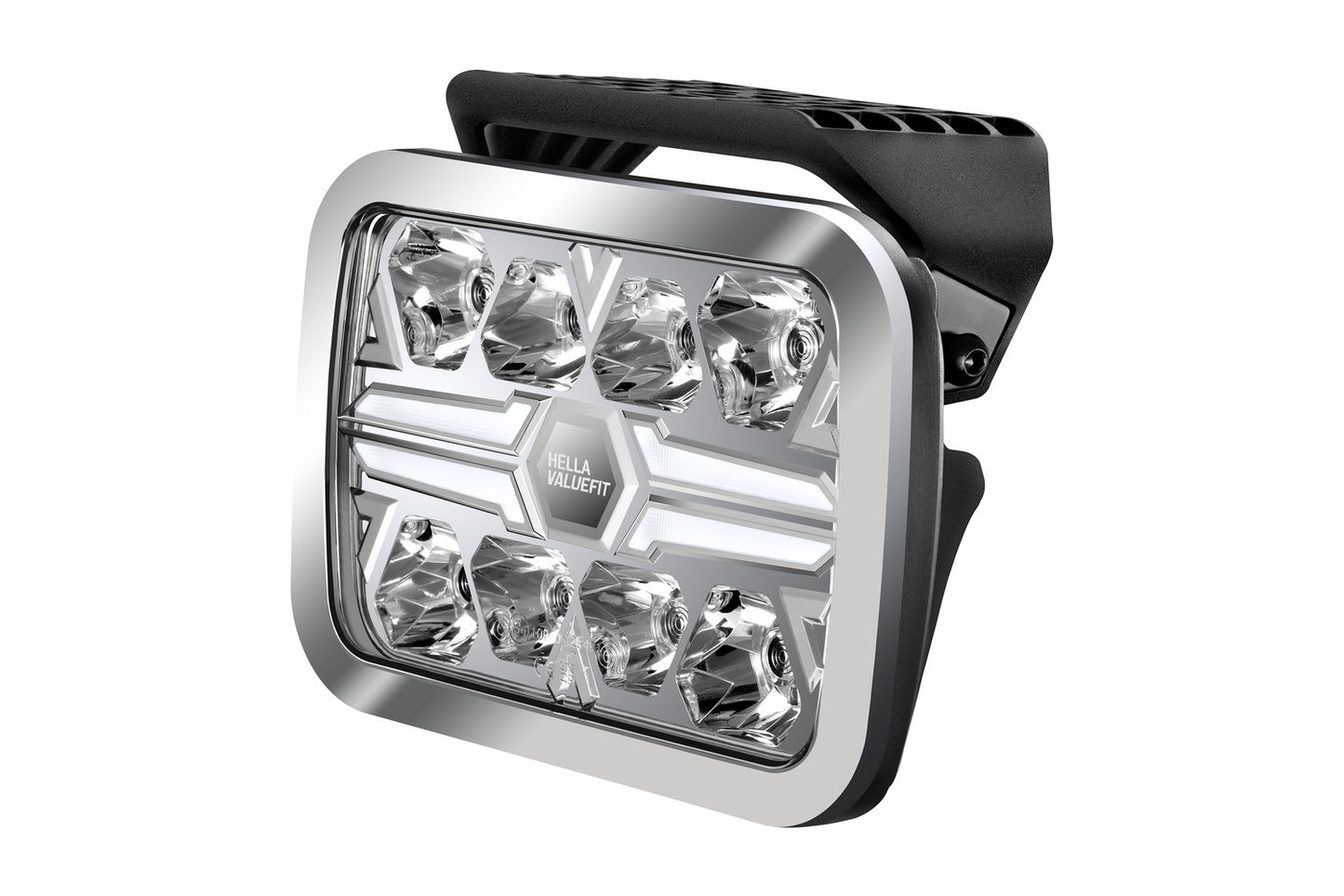 HELLA VALUEFIT LED-Spotlight - Blade Chrome RE 9" - 12/24V - white/yellow (amber) - 2600lm 1FJ357199-091