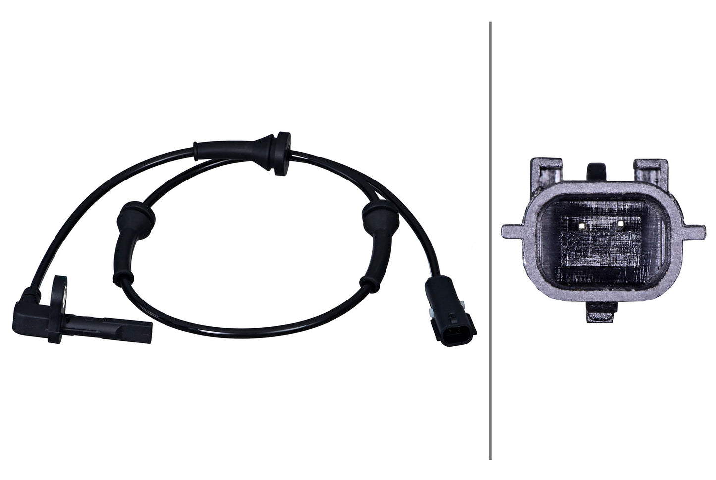 HELLA Sensor, wheel speed - 2-pin connector 6PU358218-101